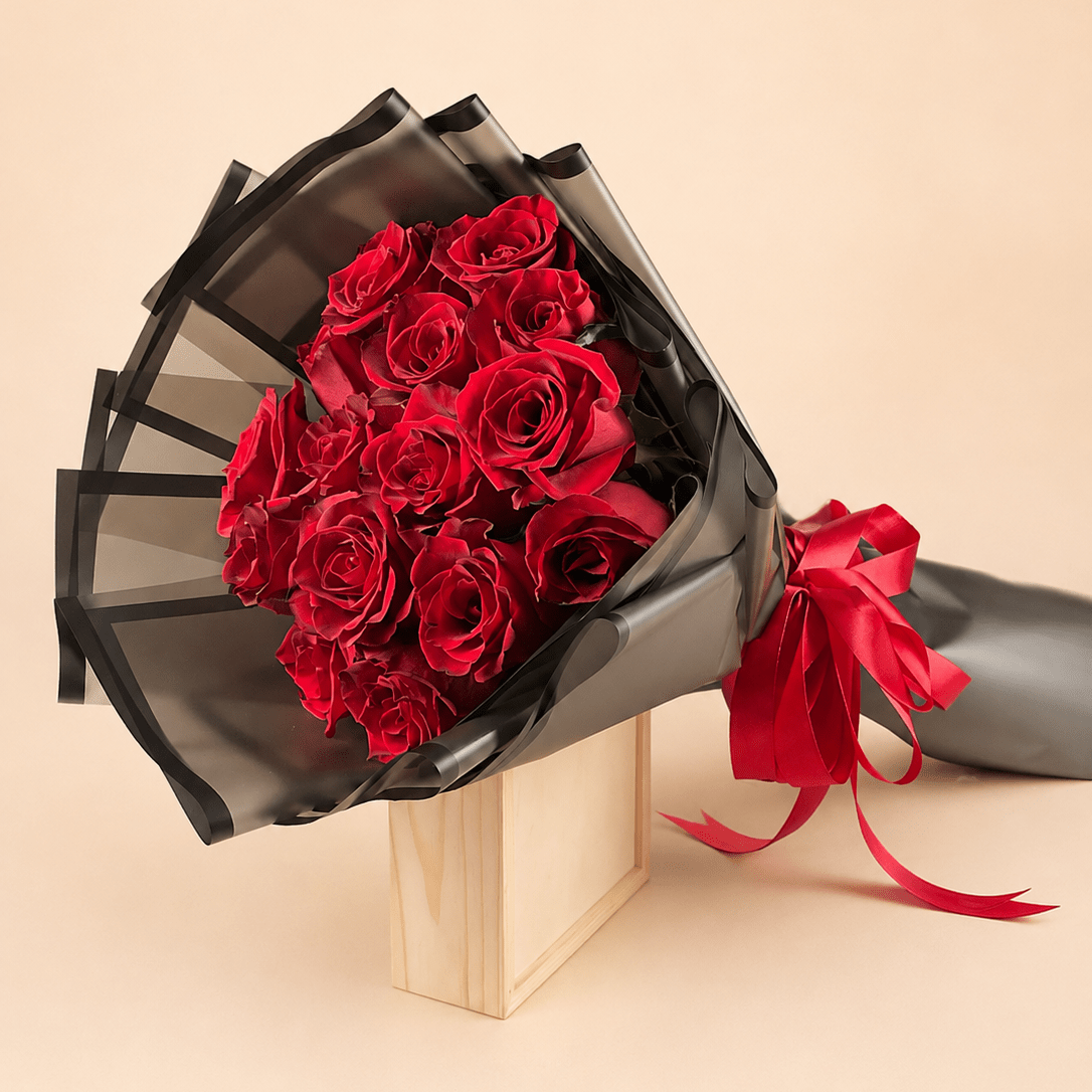 15 Red roses - Tagerelsa3ada