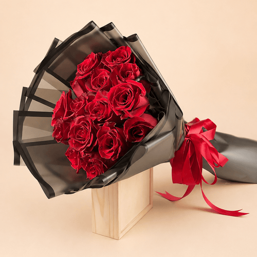 15 Red roses - Tagerelsa3ada