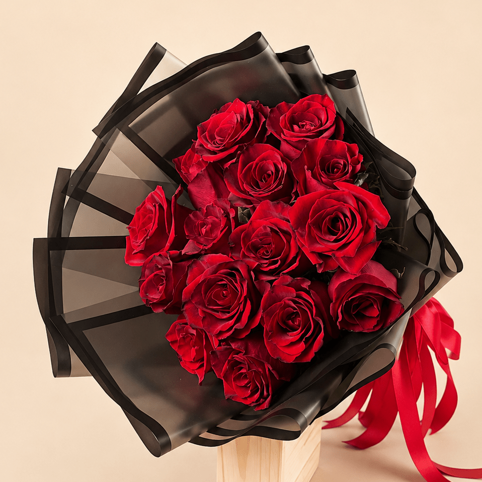 15 Red roses - Tagerelsa3ada