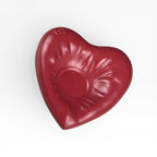 Heart shaped mug with coaster