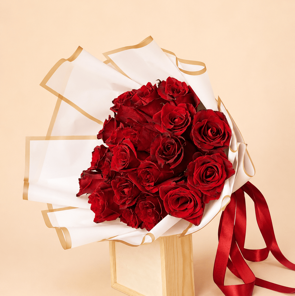 20 red roses - Tagerelsa3ada