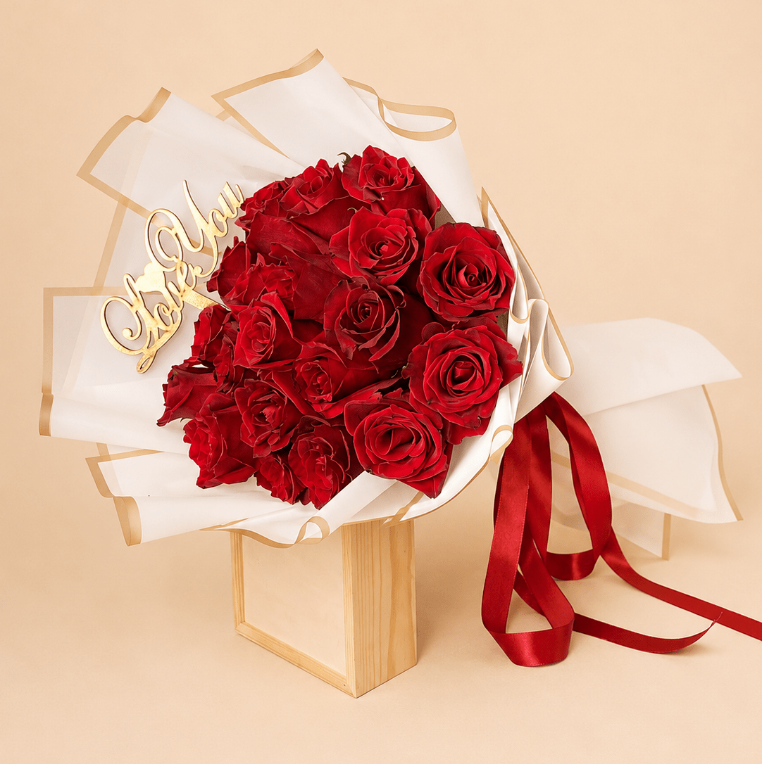 20 red roses - Tagerelsa3ada