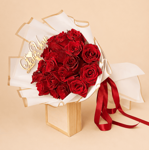 20 red roses - Tagerelsa3ada