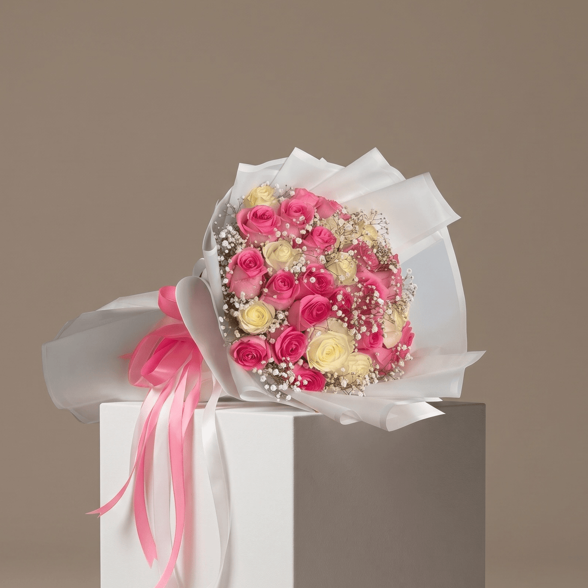 30 imported flower bouquet - Tagerelsa3ada