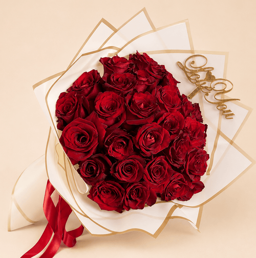 30 red roses - Tagerelsa3ada