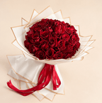 50 red roses - Tagerelsa3ada