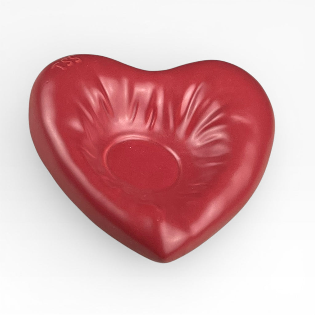 Heart shaped mug with coaster