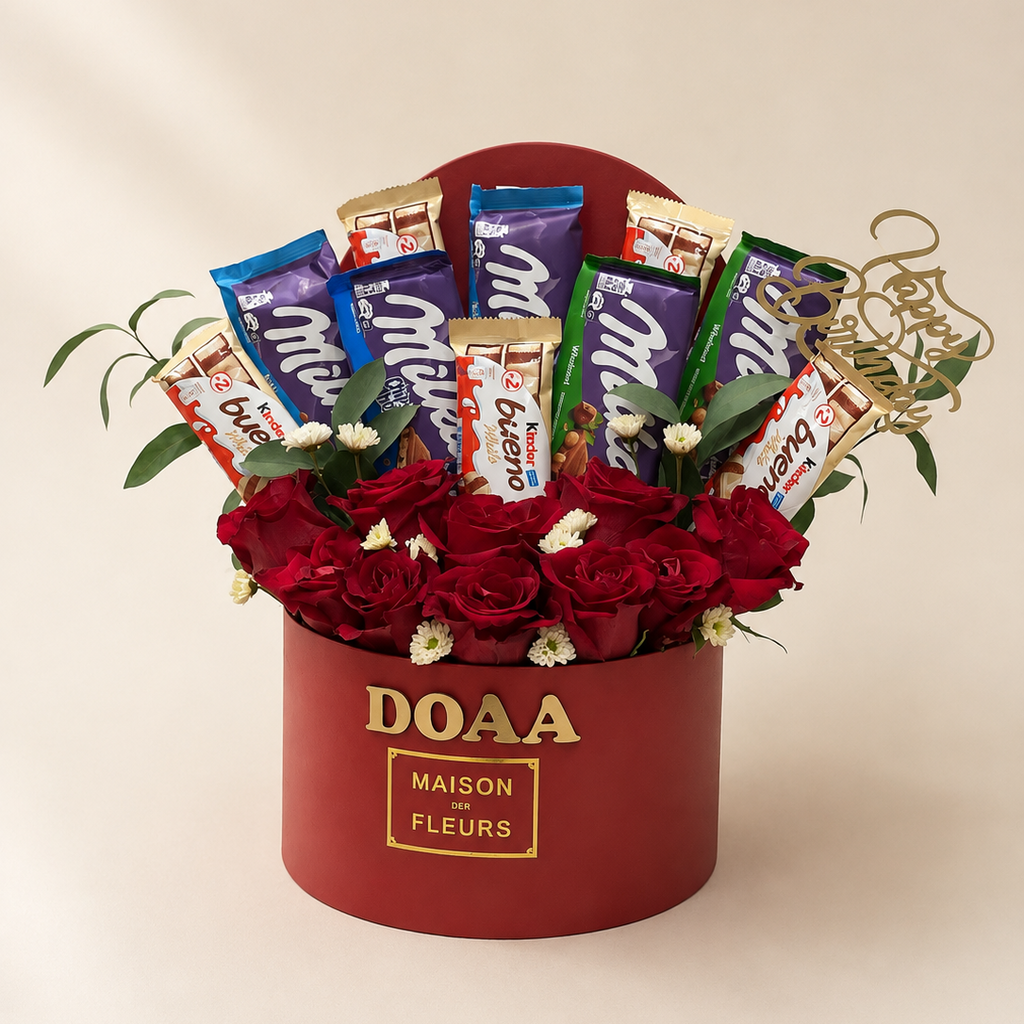 Sweet rose gift box