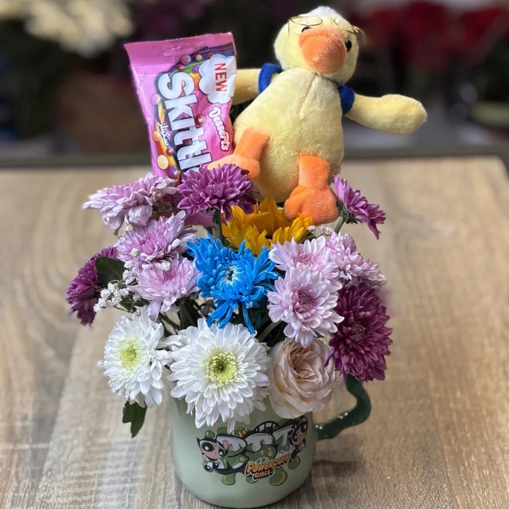 Happy bloom mug