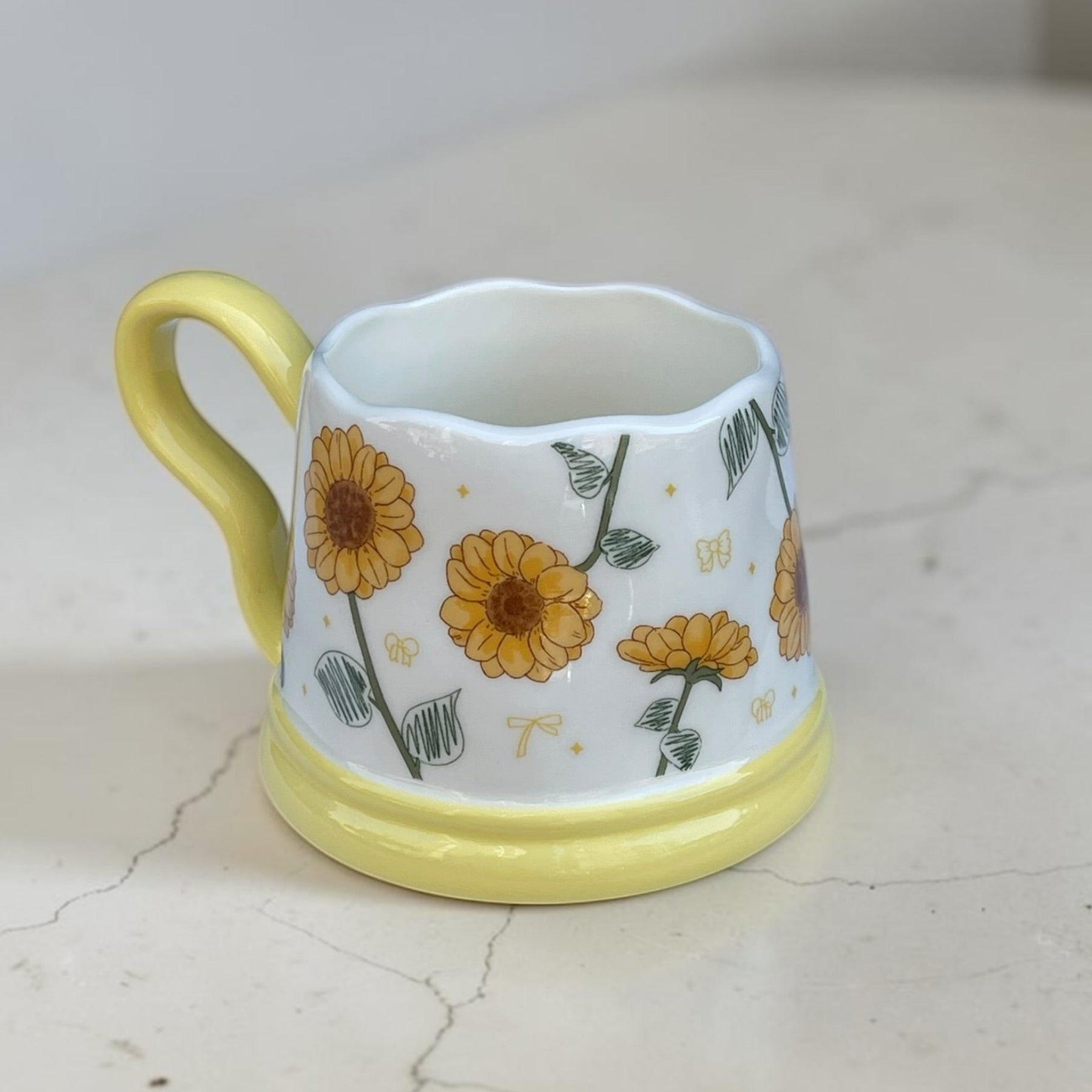 Floral mug