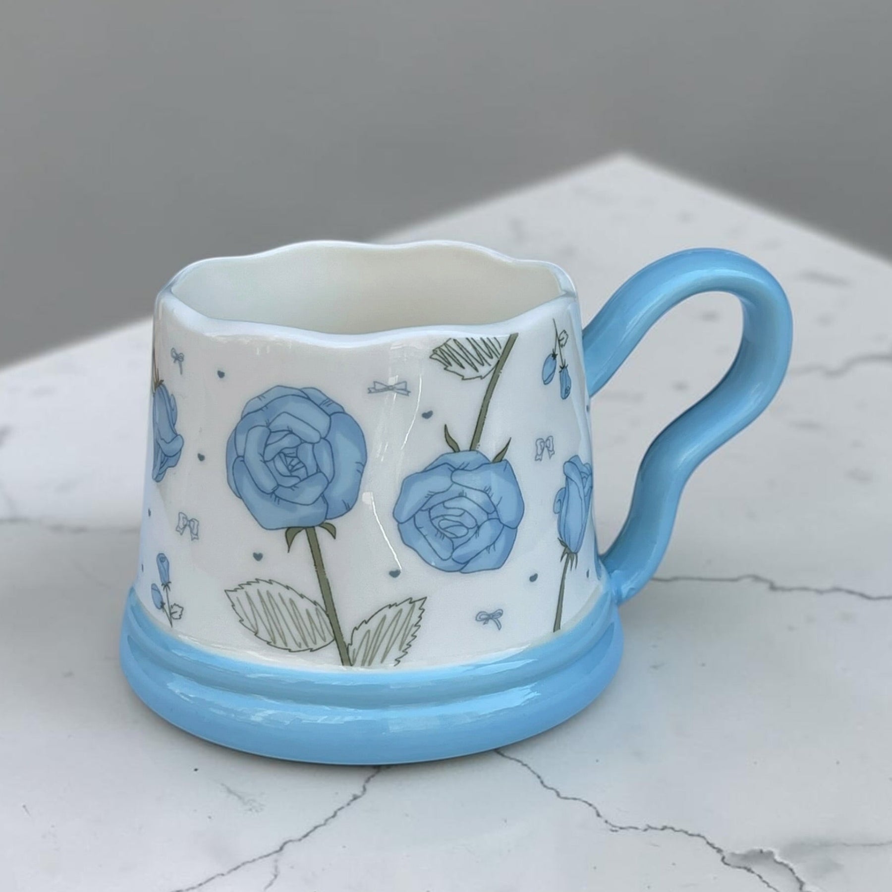 Floral mug