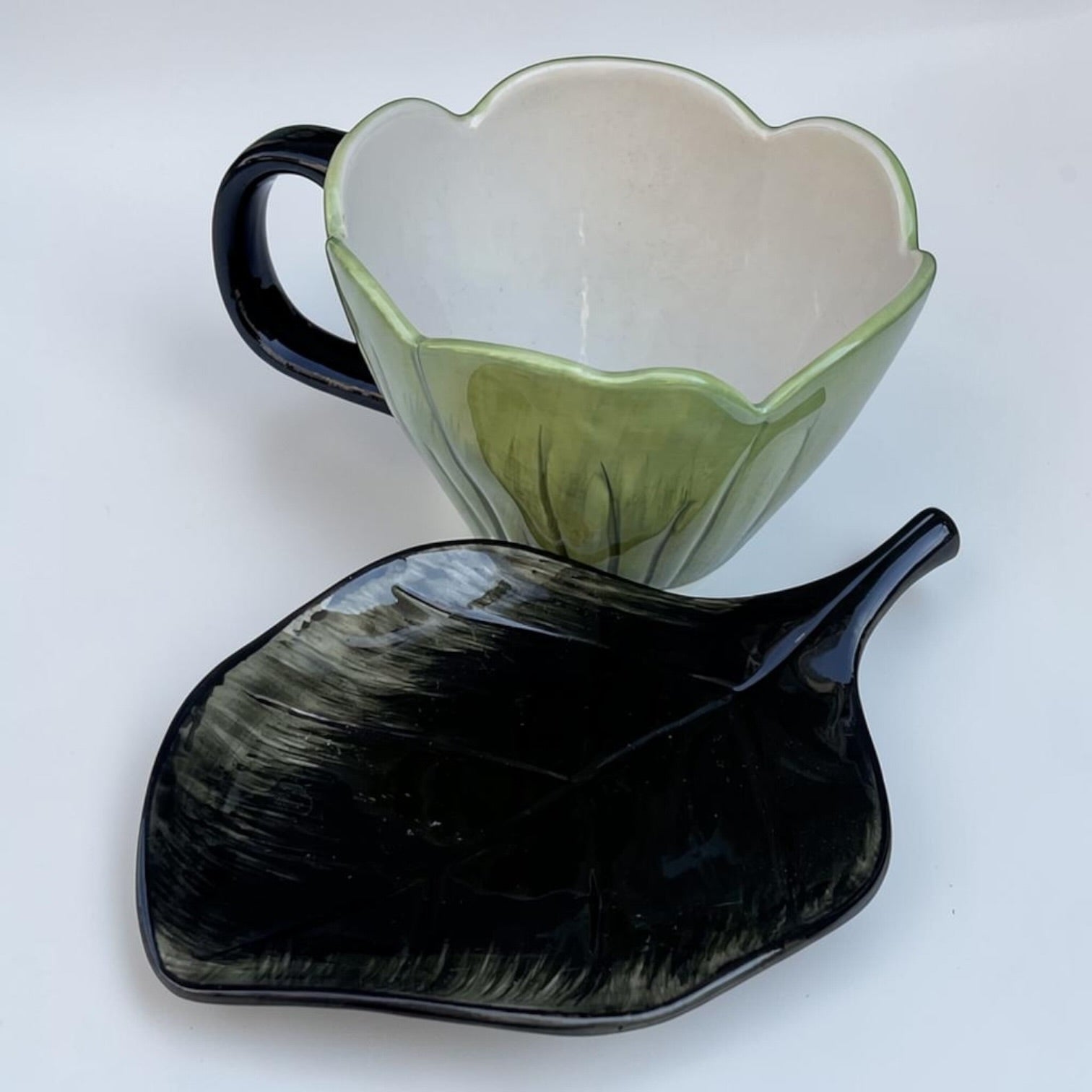 tree leaf mug