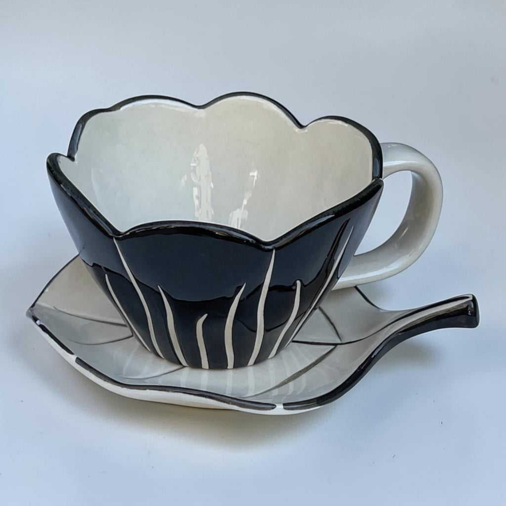 tree leaf mug