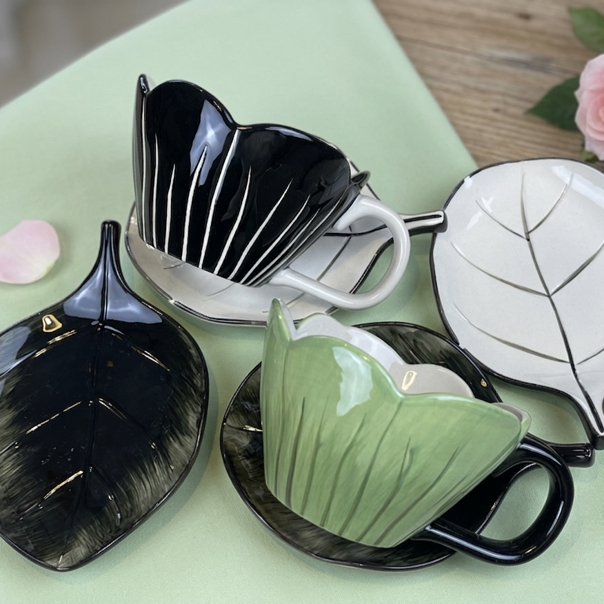 tree leaf mug