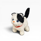 Interactive plush cat toy