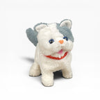 Interactive plush cat toy