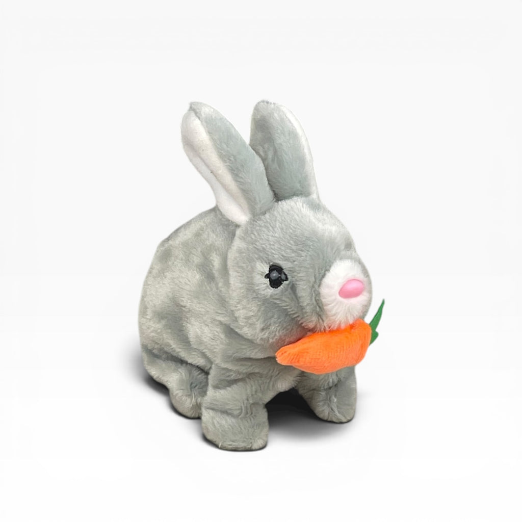 interactive rabbit plush toy