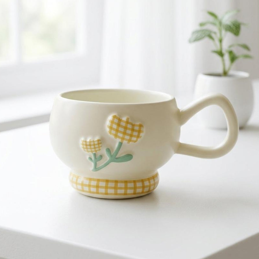 tartan mug