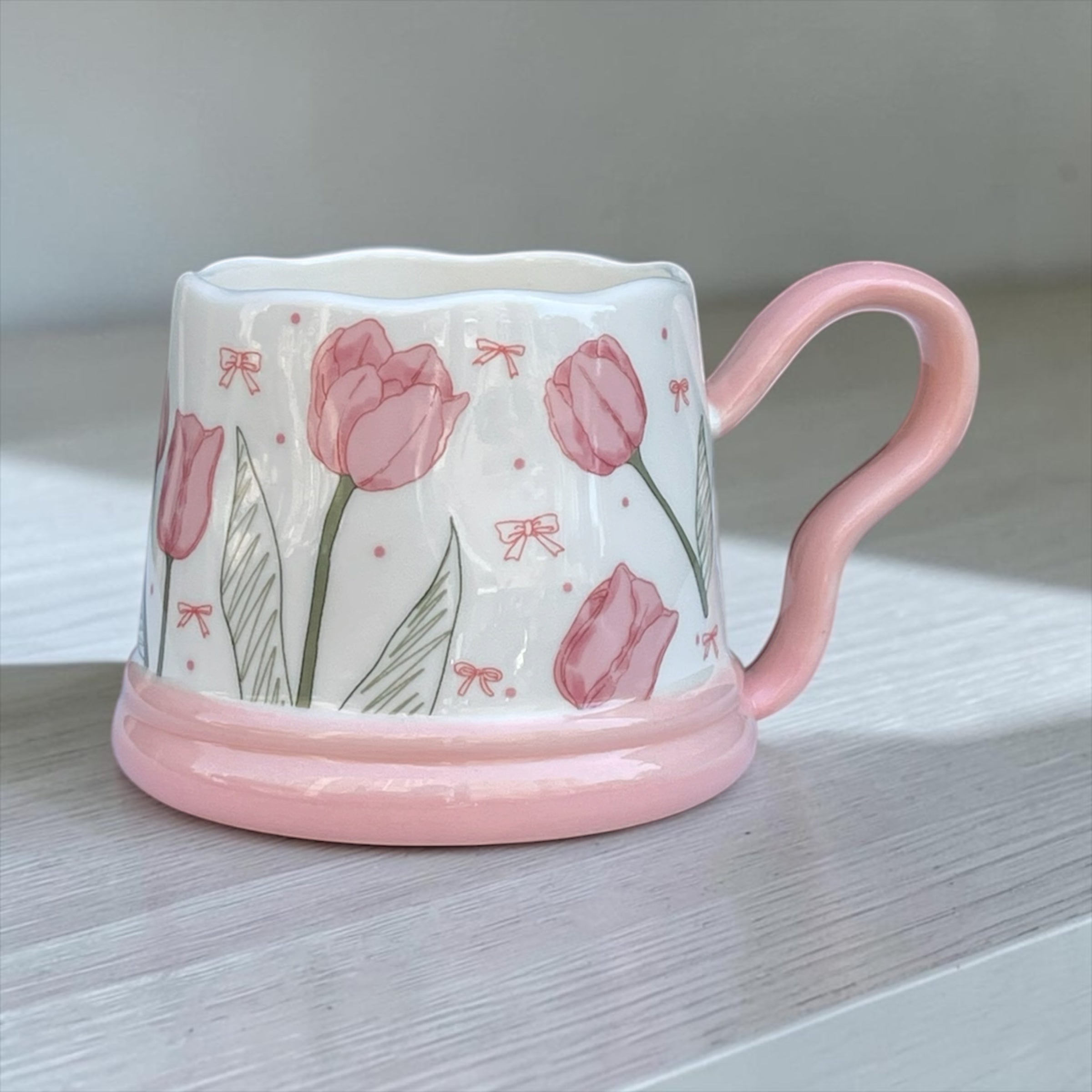 Floral mug