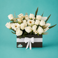 Artificial white flowers arrangement - Tagerelsa3ada