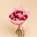 Pink & fuchsia roses - Tagerelsa3ada