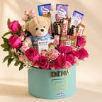 Premium flowers & chocolate box - Tagerelsa3ada