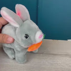 interactive rabbit plush toy